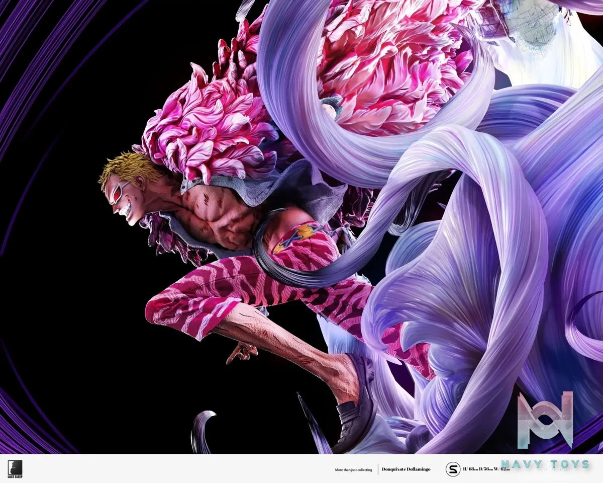 LAST SLEEP Studio - One Piece JOKER Donquixote Doflamingo resin statue Navy Toys anime figure