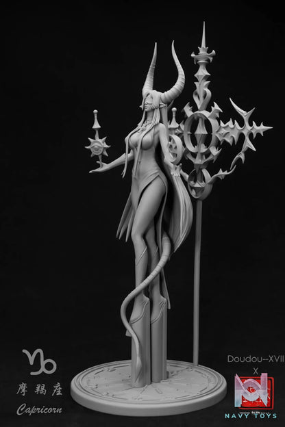 Gemhoo Made Studio – Original Zodiac signs series Capricornus Unpainted Figure (Licensed)