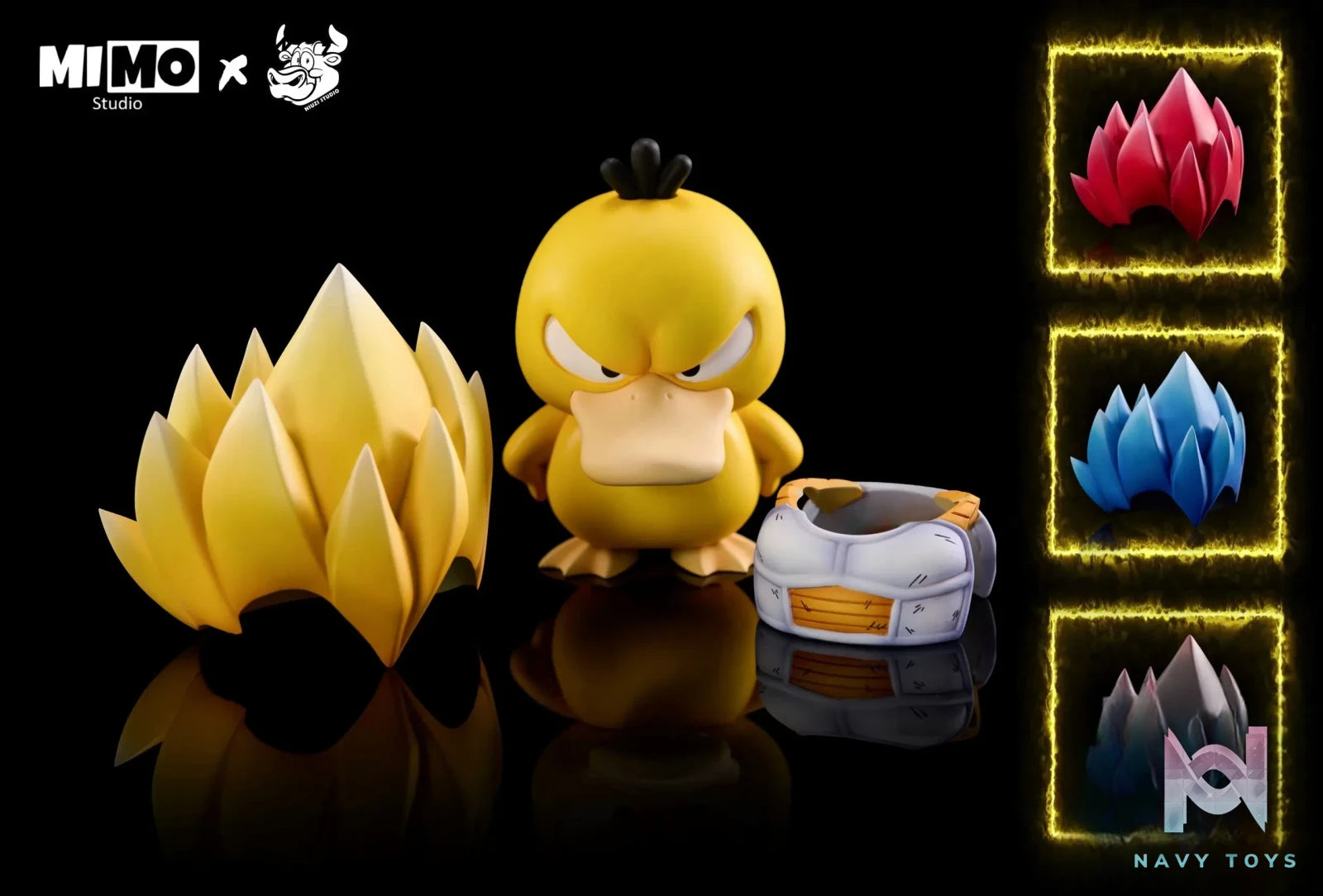 Mimo Studio & NIUZI Studio – Pokémon Vegeta Psyduck
