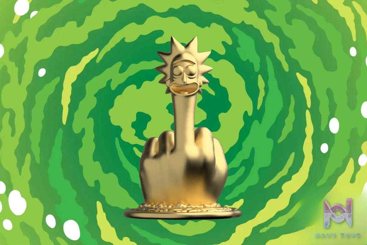 ND Studio – Rick and Morty Middle Finger Rick