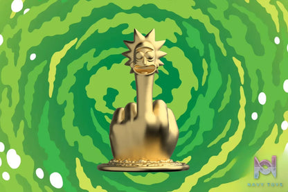 ND Studio – Rick and Morty Middle Finger Rick