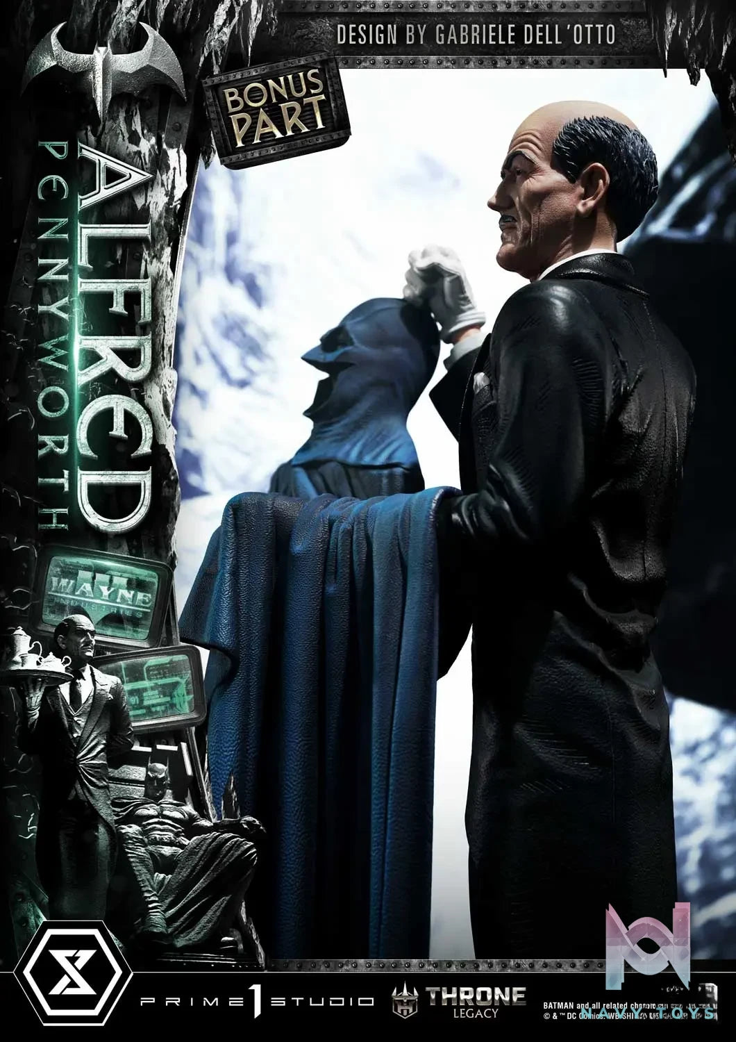 Prime 1 Studio – Throne Legacy Batman (Comics) Alfred Pennyworth TLCDC-02 TLCDC-02S (Licensed)