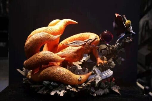 HEX Collectibles Studio - Namikaze Minato vs Kurama resin statue Hex collectibles anime figure
