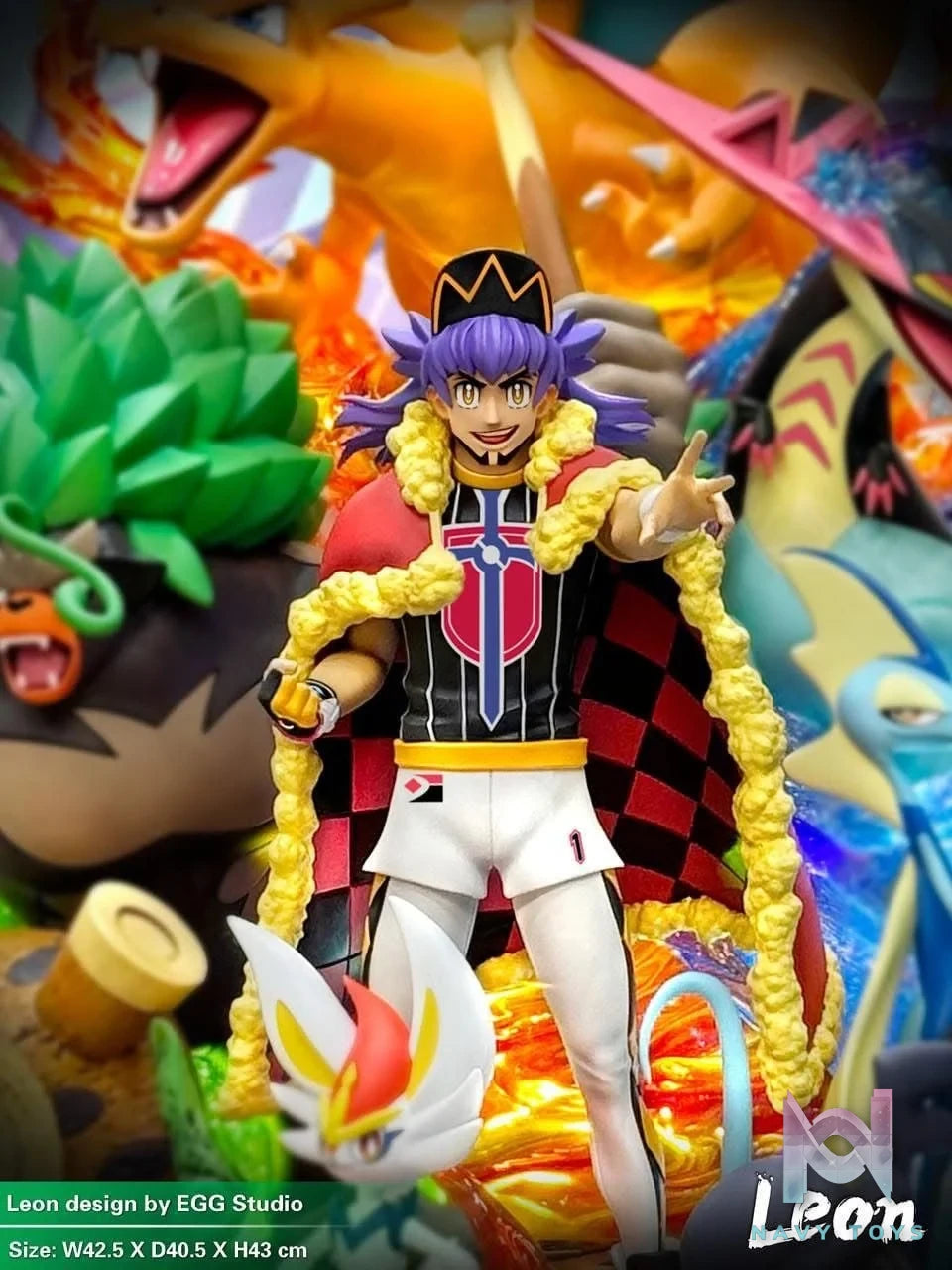 Leon - Pokemon - Egg Studio resin statue egg studio anime figure