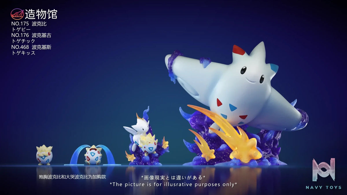 ZaoWu Museum Studio – Pokémon Togepi Evolution Set