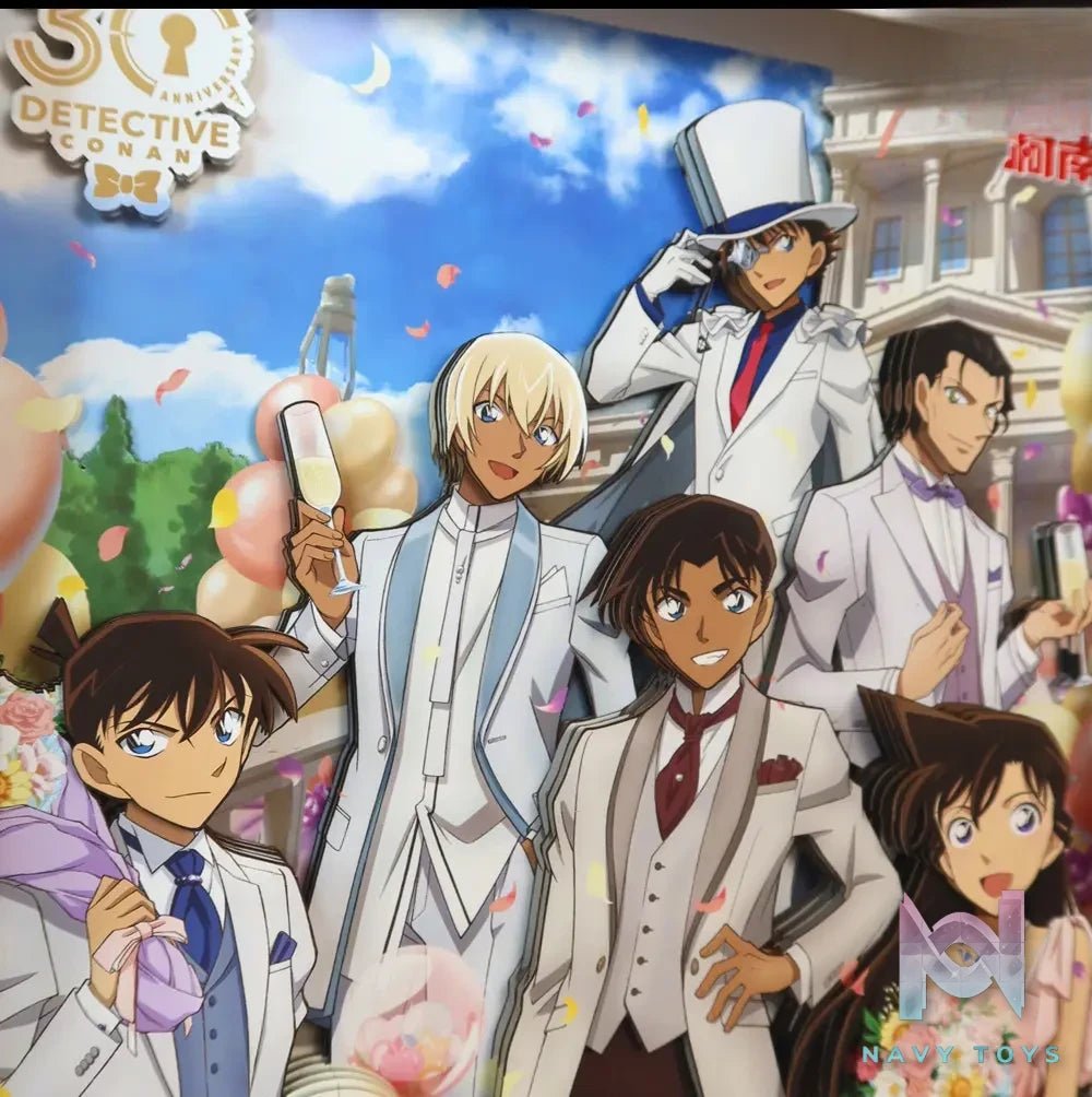 KALA HOME Studio – Detective Conan Multiple Characters #07 3D Decorative Painting Detective Conan