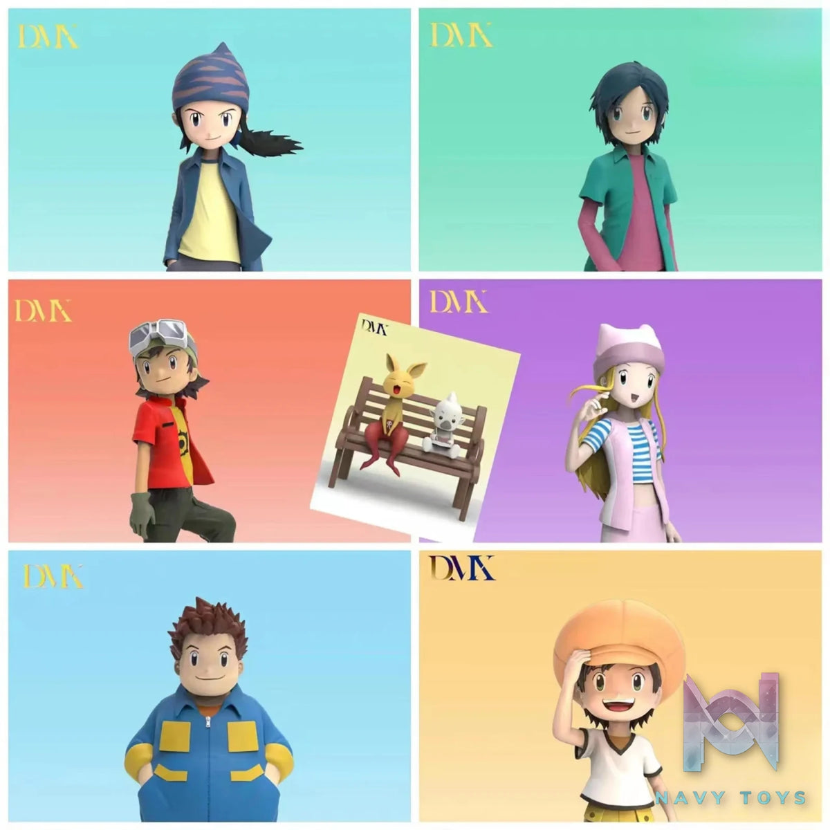 DMX Studio – Digimon Digimon protagonist group