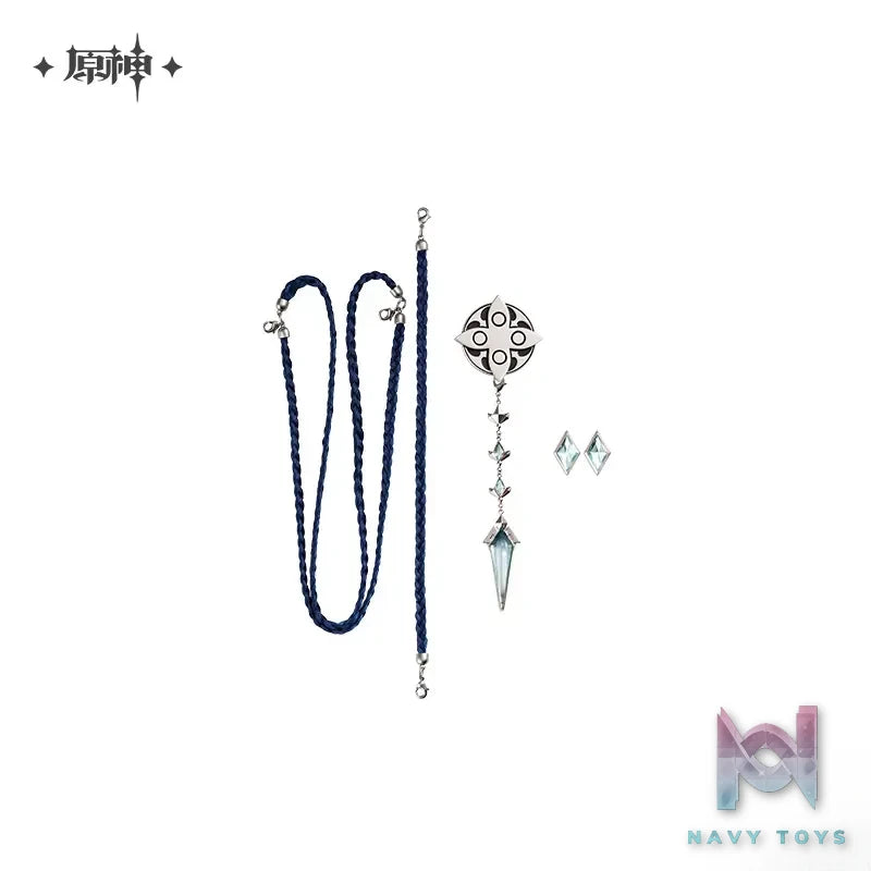 miHoyo – Genshin Impact Frost and Flame series Brooch Set Accessories (Licensed)