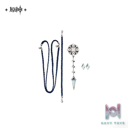 miHoyo – Genshin Impact Frost and Flame series Brooch Set Accessories (Licensed)