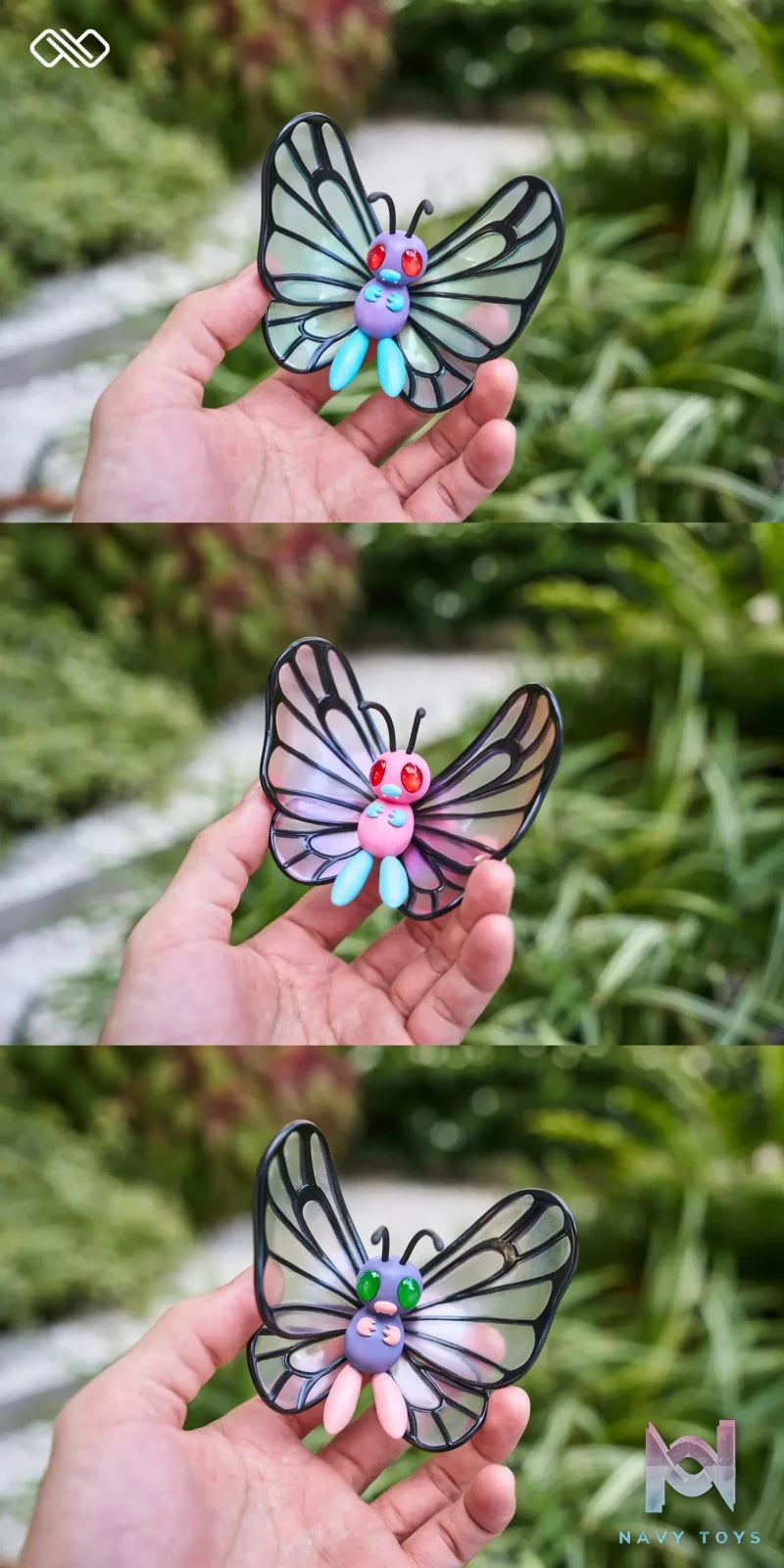 Infinite Studio – Pokemon Caterpie Evolution Group