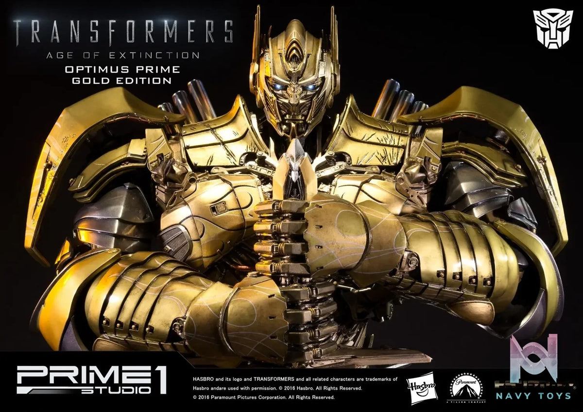 Prime 1 Studio – Museum Masterline Transformers: Age of Extinction (Film) Optimus Prime Knight Edition MMTFM-07 MMTFM-07GL (Licensed)