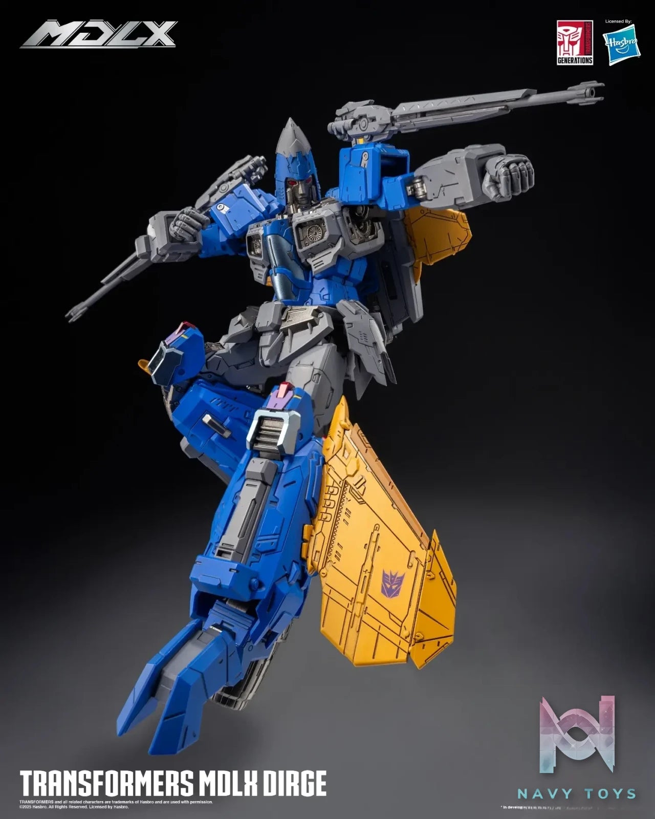 Threezero – Transformers Decepticon-MDLX Elegy #3Z0888 (Licensed)