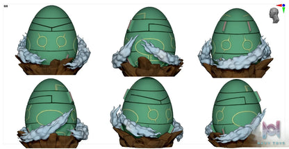 Dao Dan Studio – Pokemon Rayquaza Poke Egg