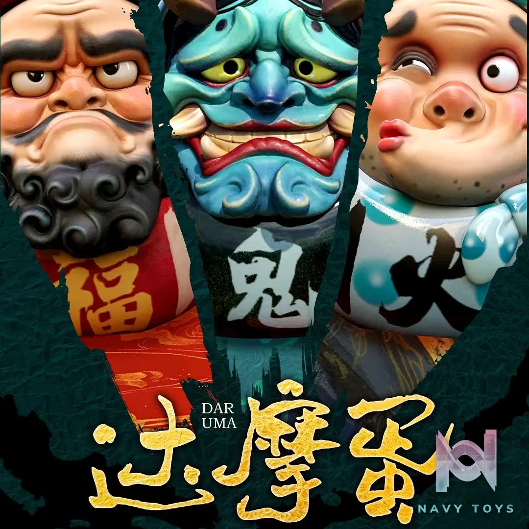 Tian Ye Studio – Original Pray for blessings daruma
