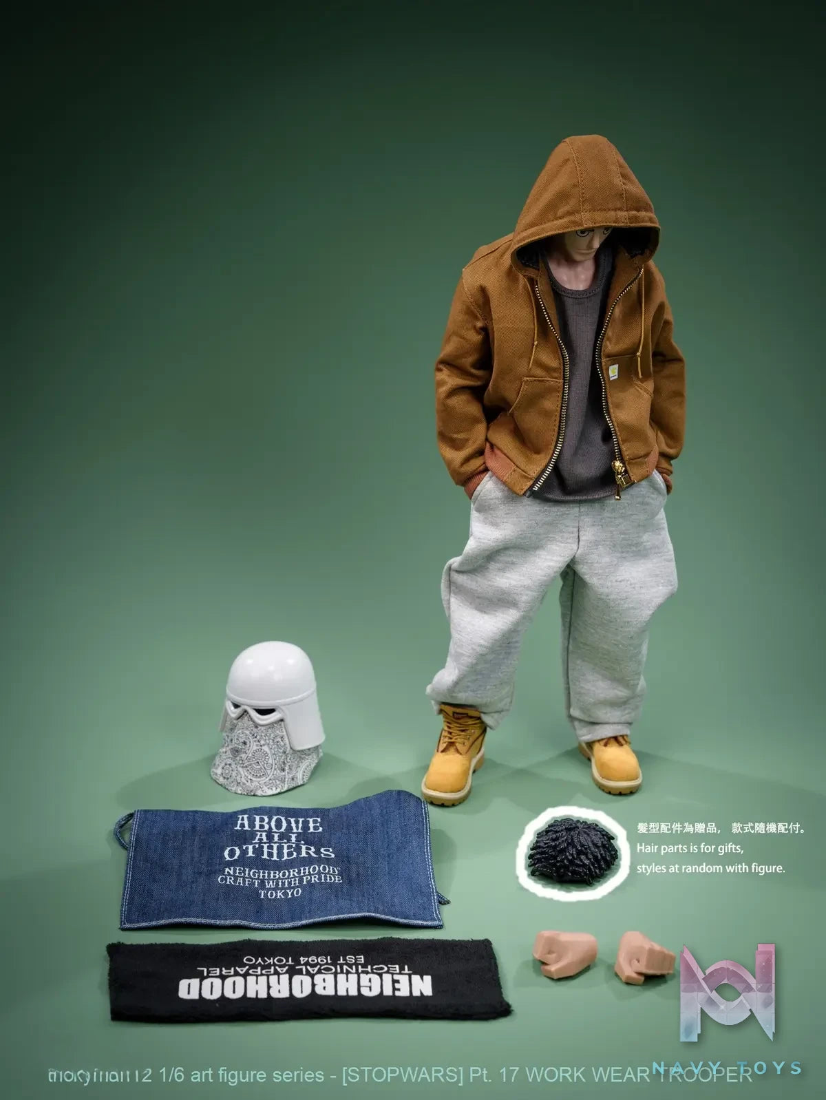 TrickyMan12 – 1/6 STOPWARS Pt. 17 WORK WEAR TROOPER FB-10145-j (Licensed)