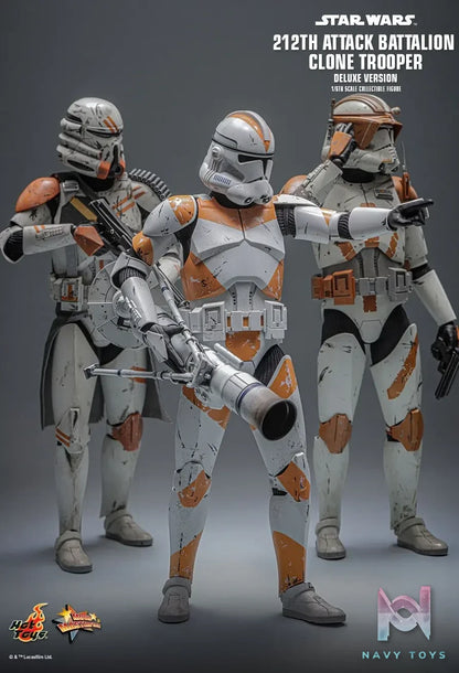 Hottoys – 1/6 Scale Star Wars 212th Attack Battalion Clone Trooper MMS851 MMS852 (Licensed)