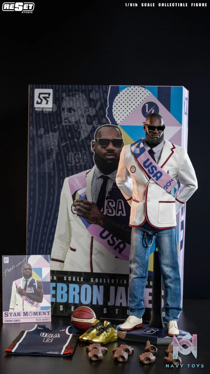 Reset Studio – Team USA Olympics James 1/6 Collectible Action Figure