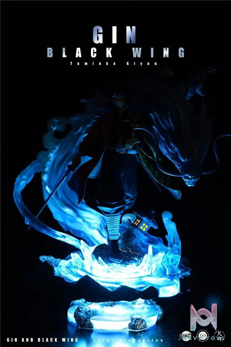Tomioka Giyuu - Gin x BlackWing Studio resin statue gin studio anime figure