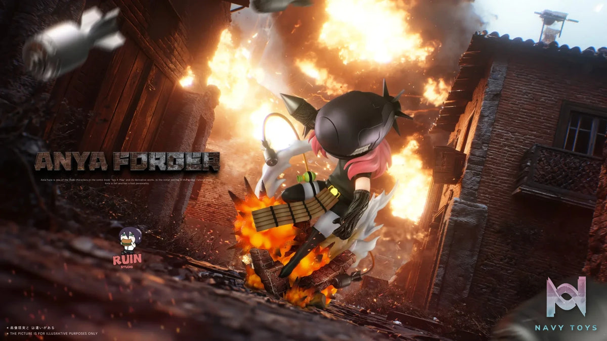 RUIN Studio – Anya Forger Cosplay Chainsaw Man Bomb Spy x Family