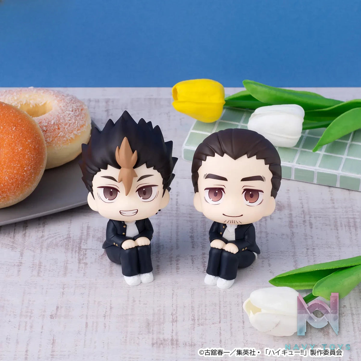 Megahouse – LookUp Haikyuu!! Asahi Azumane X Yu Nishinoya Complete Figure (Licensed)