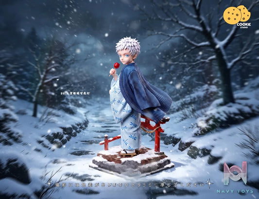 Cookie Studio – Satoru Gojo Childhood Snow Scene Jujutsu Kaisen