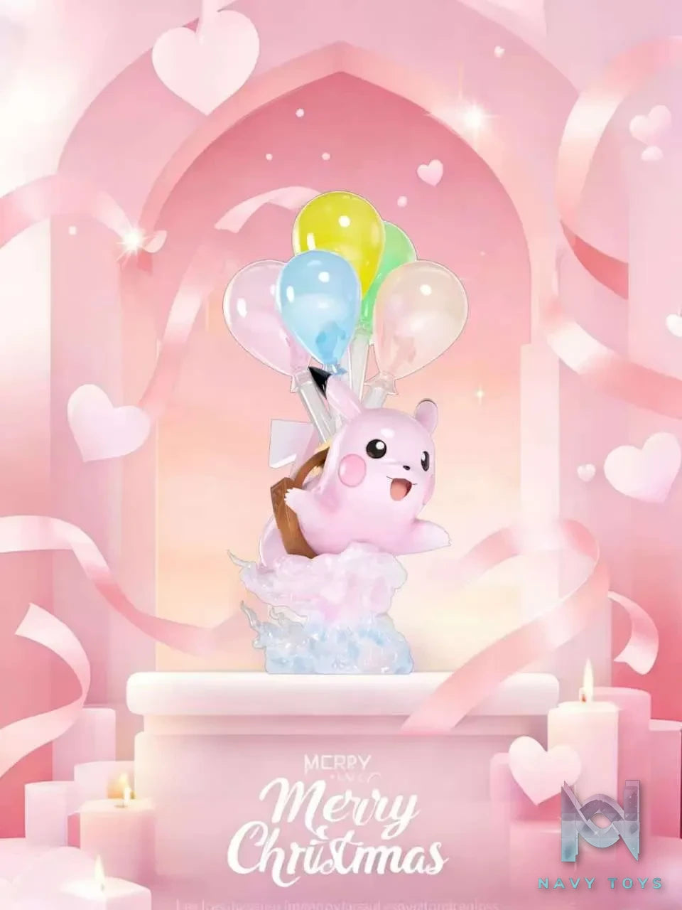 Shi Wan Fu Te Studio – Christmas Series Balloon Pikachu Pokémon