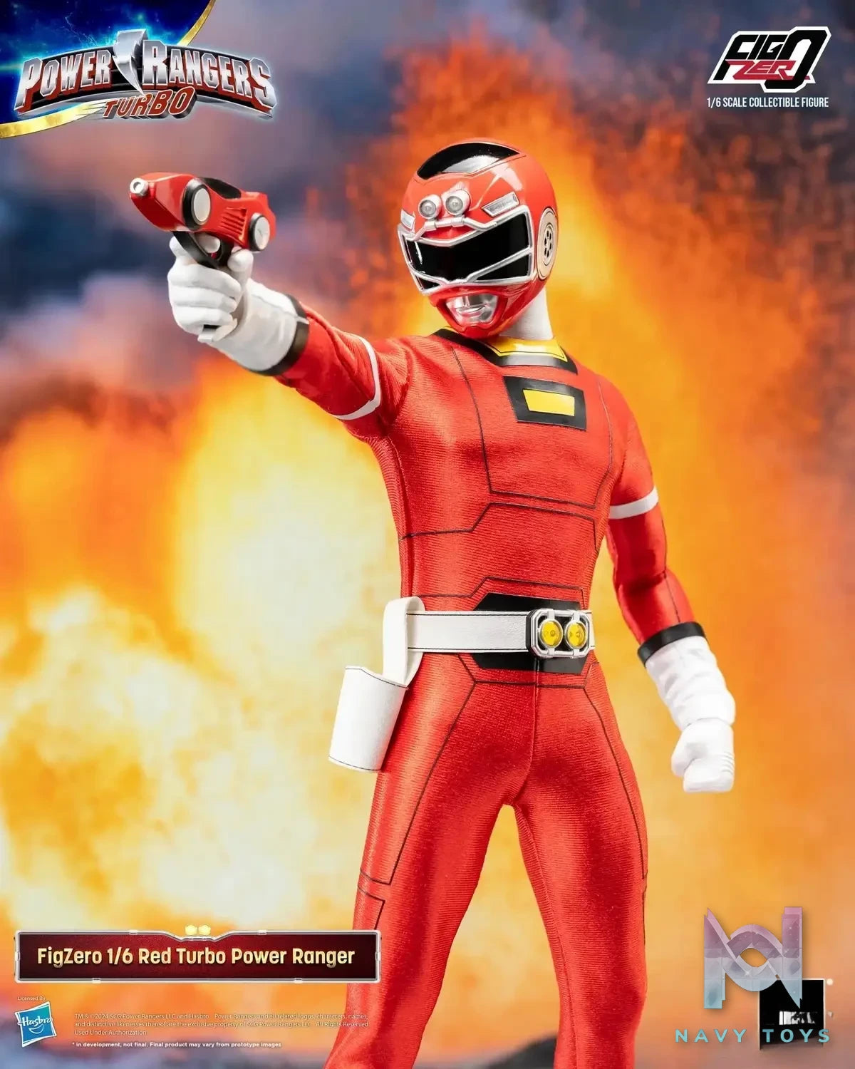 Threezero – Super Hero 1/6 Mighty Morphin Power Rangers Set 3Z08180W0 (Licensed)