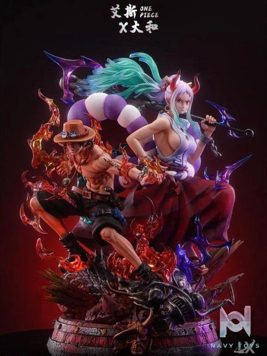 chatChat ngay VUI LÒNG LIÊN HỆ Ace & Yamato - One Piece - LX Studio resin statue Lx Studio anime figure