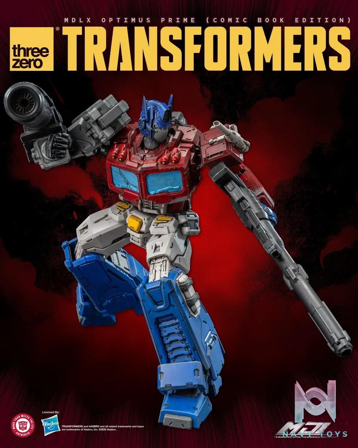 Threezero – Transformers MDLX Optimus Prime (Comic Book Edition) 3Z08710W0 (Licensed)