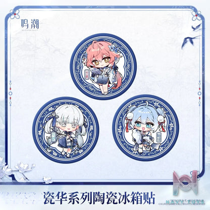 KURO GAMES – Wuthering Waves Porcelain Radiance Series Ceramic Fridge Magnet (Licensed)
