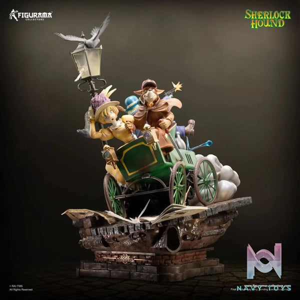 Sherlock, Watson & Mrs.Hudson resin statue figurama studio anime figure