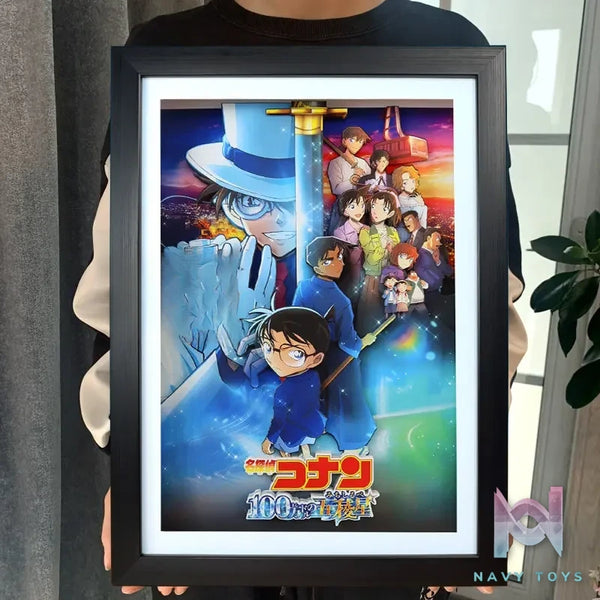 KALA HOME Studio – Detective Conan Multiple Characters #08 3D Decorative Painting Detective Conan