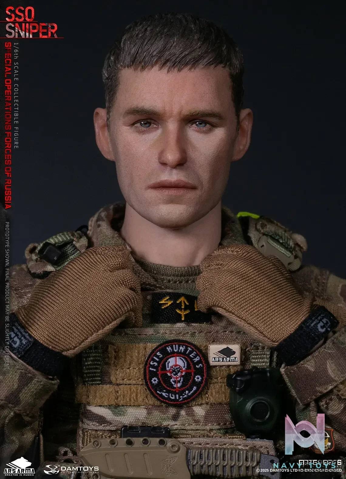 DAMTOYS – 1/6 Scale Russian Federation SSO Special Forces Sniper Item No. 78108 (Licensed)