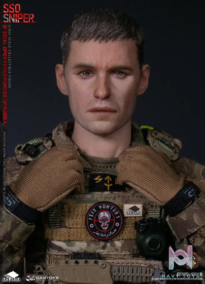 DAMTOYS – 1/6 Scale Russian Federation SSO Special Forces Sniper Item No. 78108 (Licensed)