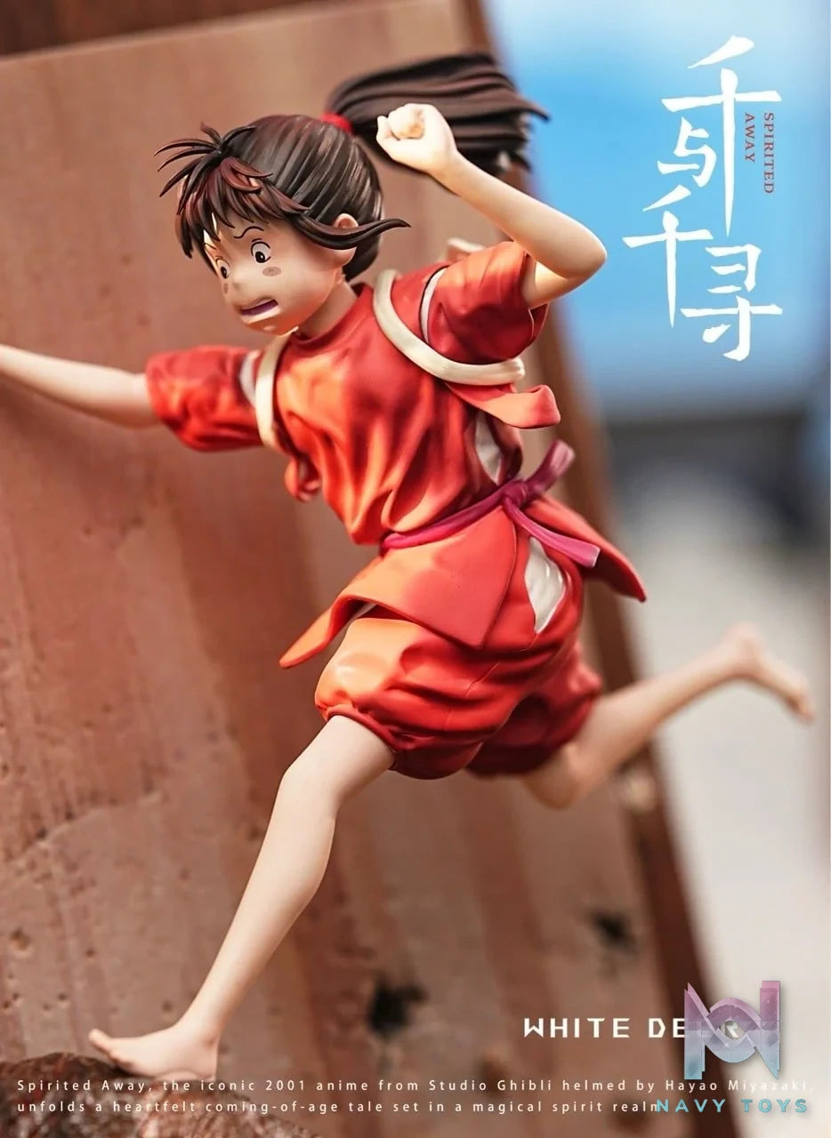 Chihiro - Spirited Away - White Deer Studio resin statue white Hole Studio anime figure