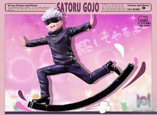 PRPR Studio - Jujutsu Kaisen Spoof Series 1: rocking toy Satoru Gojo resin statue Navy Toys anime figure