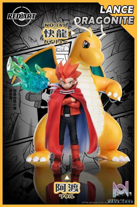 Red Art Studio – Pokémon Lance+Dragonite Set