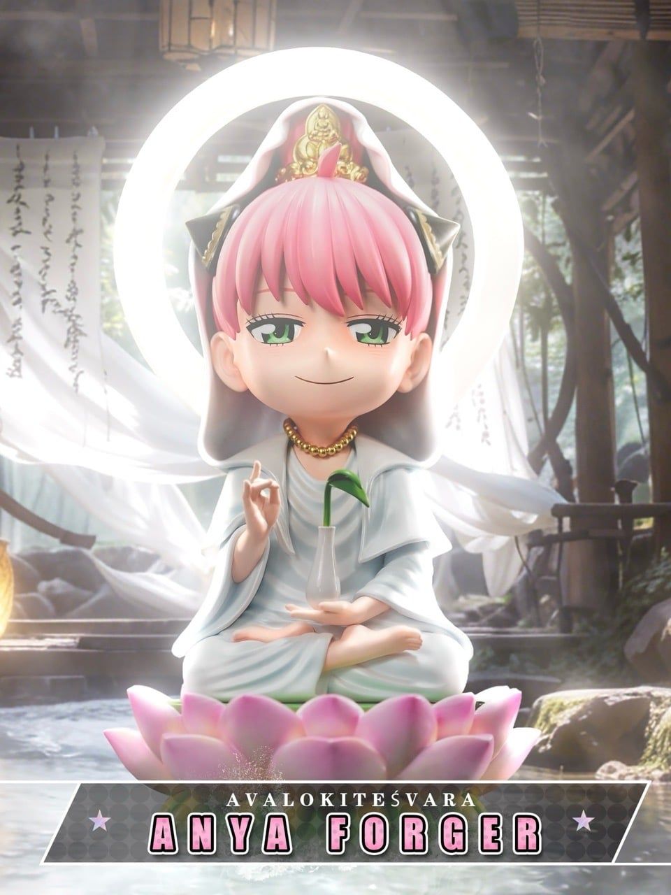 Anya Cosplay Guanyin - Spy x Family - GULUGULU Studio resin statue GuluGulu Studio anime figure