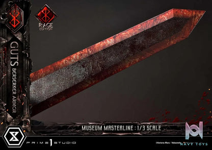 Prime 1 Studio – Museum Masterline Berserk Guts, Berserker Armor Rage Edition MMBR-03 MMBR-03DX MMBR-03DXS (Licensed)