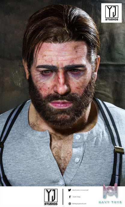 YJ Studio – Sick Version Arthur Morgan 1/1 Bust Red Dead Redemption
