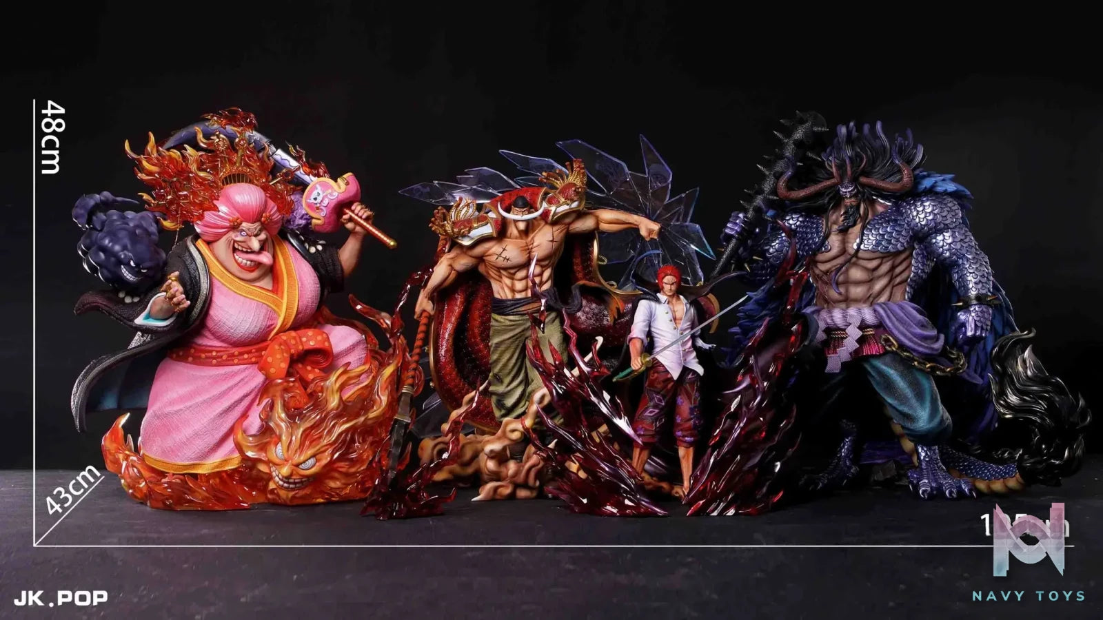 JacksDo Studio – One Piece Four Emperors stand Shanks