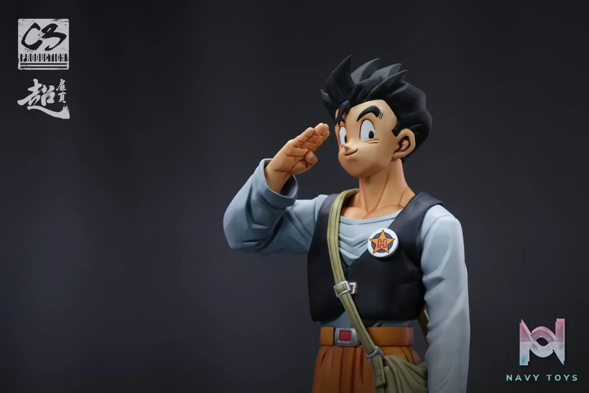 C3 Studio – Dragon Ball Color Page Satan City High School Son Gohan