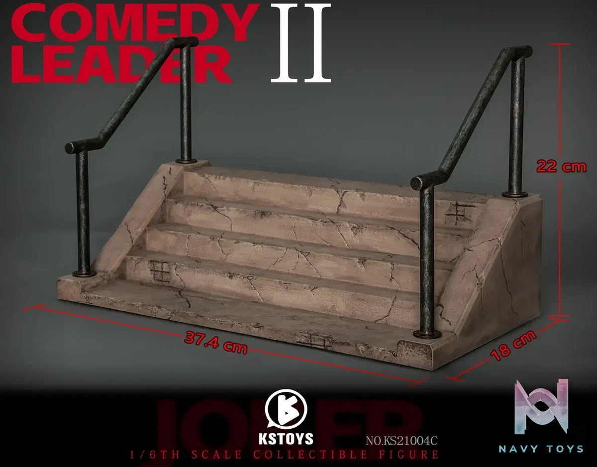 KSTOYS – Original Comedy Leader Splendid Attire Version & Ruins Version & Stairs (#KS21004A&B&C) (Licensed)