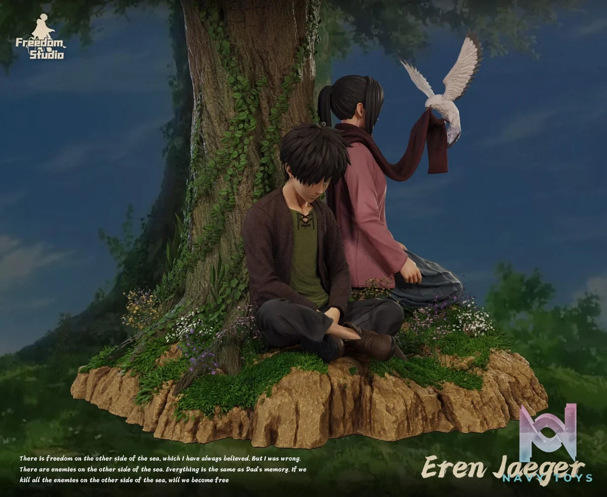 Eren Jeager - Attack On Titan - Freedom Studio resin statue freedom studio anime figure
