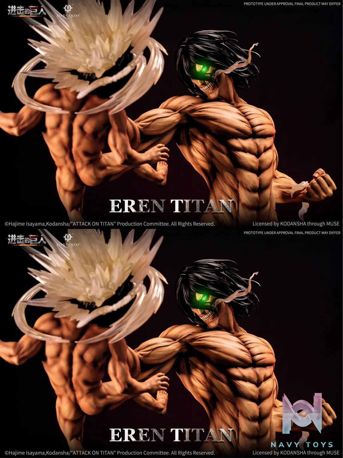 Eren Yeager - Attack On Titan - Zodiakos Studio resin statue zodiakos studio anime figure