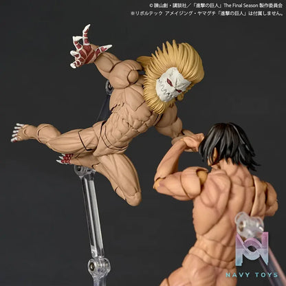 Kaiyodo – Revoltech Amazing Yamaguchi Attack on Titan Jaw Titan (Licensed)