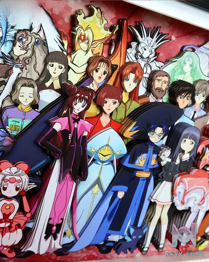 KALA HOME Studio – Cardcaptor Sakura Multiple Characters #03 3D Decorative Painting Cardcaptor Sakura