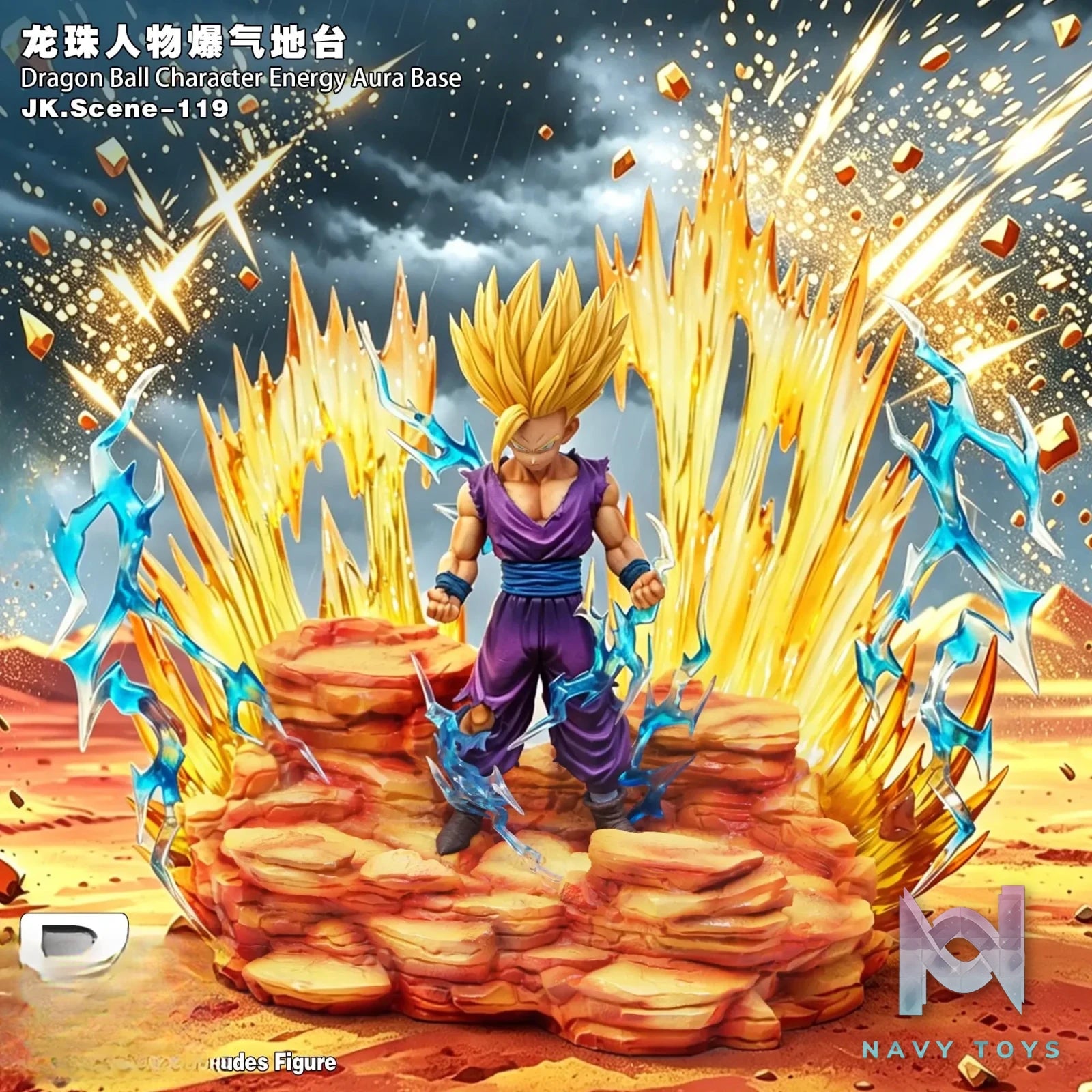 Jacksdo Studio – Character Energy Aura Base Dragon Ball