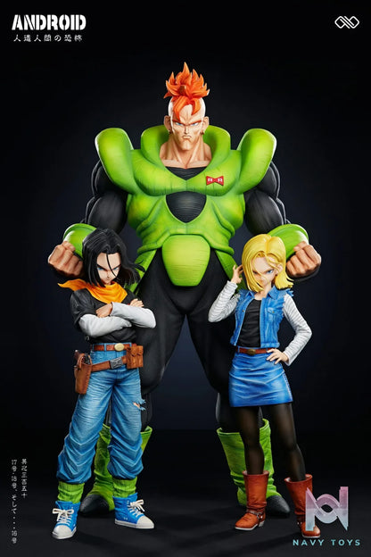 Infinite Studio – Dragon Ball Double Scale Android 16 17 18 Set