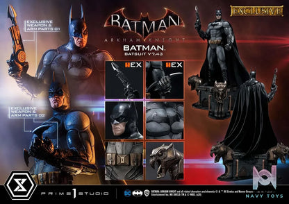 Prime 1 Studio – Museum Masterline Batman: Arkham Knight Batman Batsuit V7.43 MMDC-45 MMDC-45EX(Licensed)